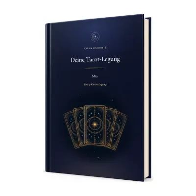Tarot-Legung als persönliches Buch - Cover